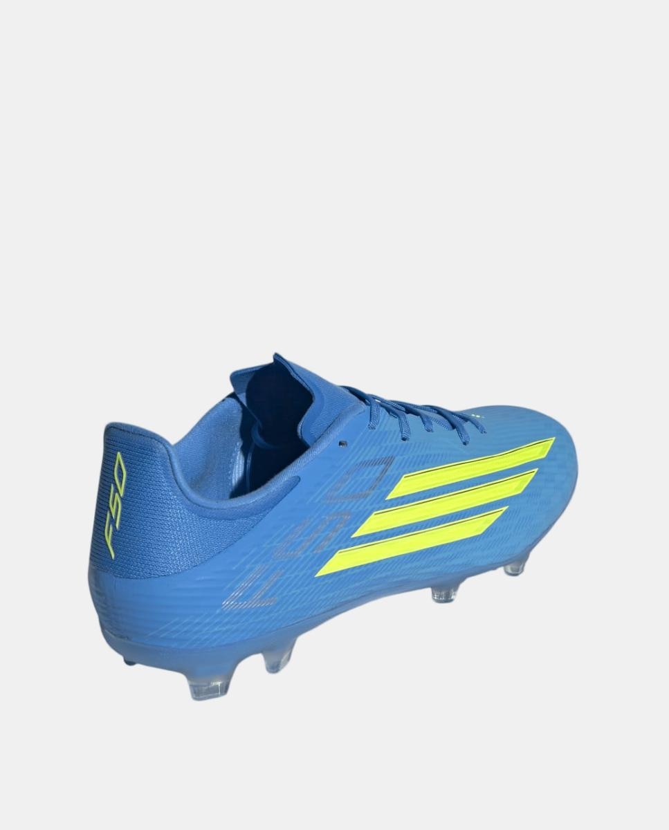 Chuteiras de Futebol de Homem F50 League FG/MG Azul / Amarelo-6
