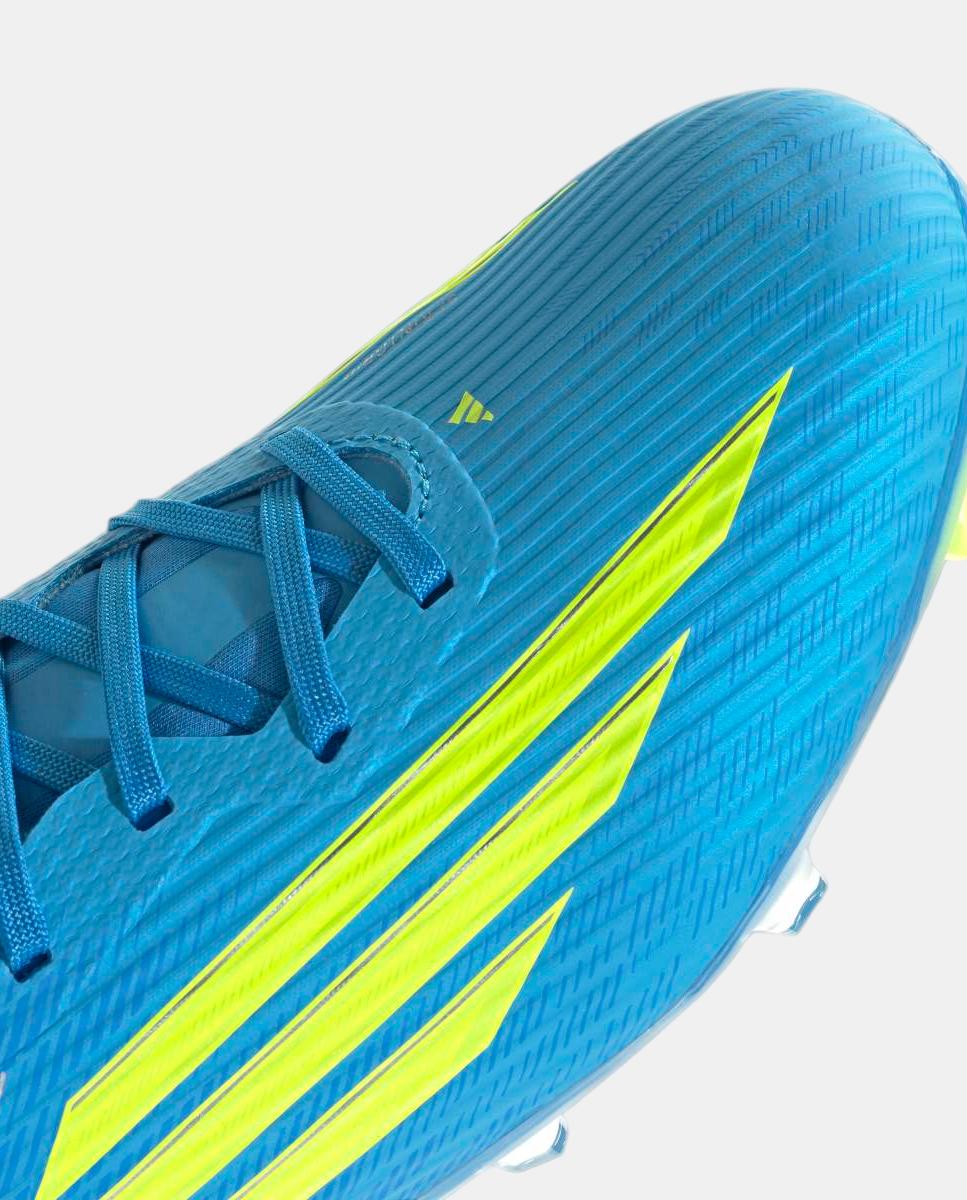 Chuteiras de Futebol de Homem F50 League FG/MG Azul / Amarelo-8