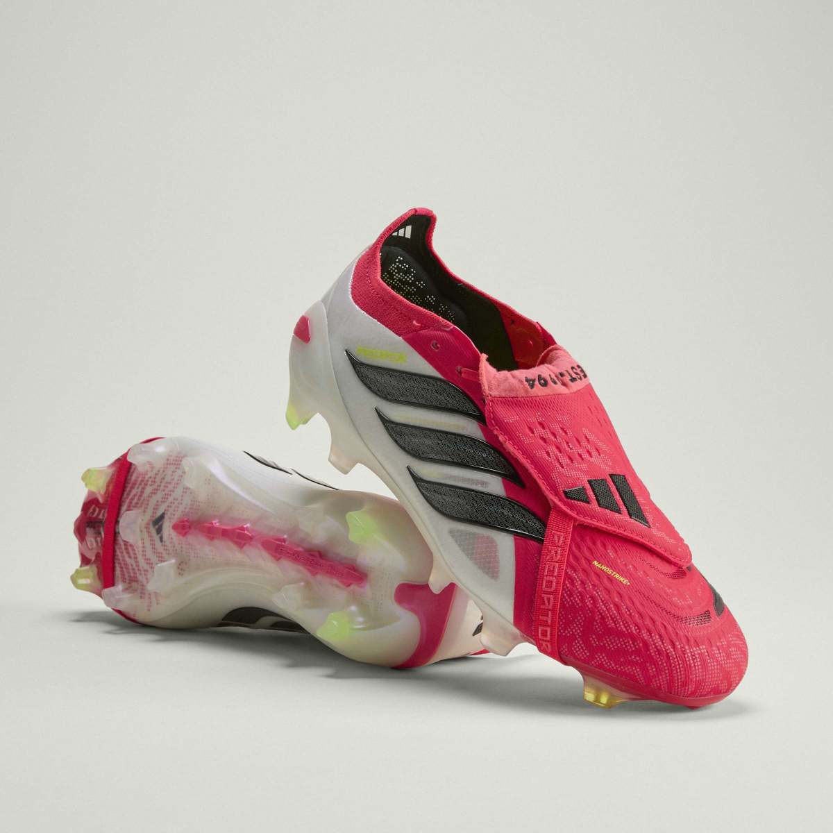 Chuteiras de Futebol de Homem Predator Elite FT FG Vermelho / Preto-13