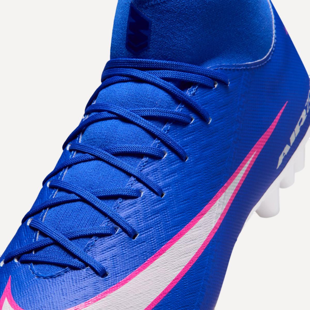 Imagen 9 de Botas Fútbol de Hombre Zm Superfly 10 Academy Ag Nike - Azul Azul
