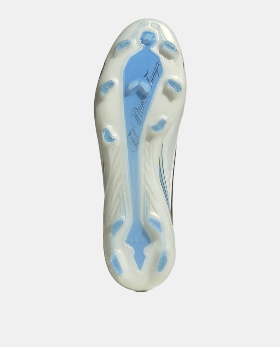 Chuteiras de Futebol de adulto F50 Messi Pro Fg Adidas Branco / Azul-6