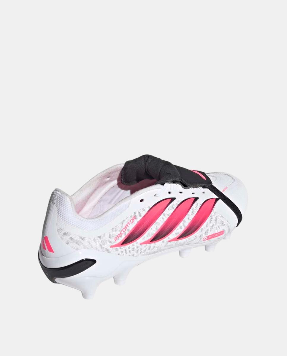 Chuteiras de Futebol de adulto Predator League Ft Ag Adidas Branco / Vermelho-5