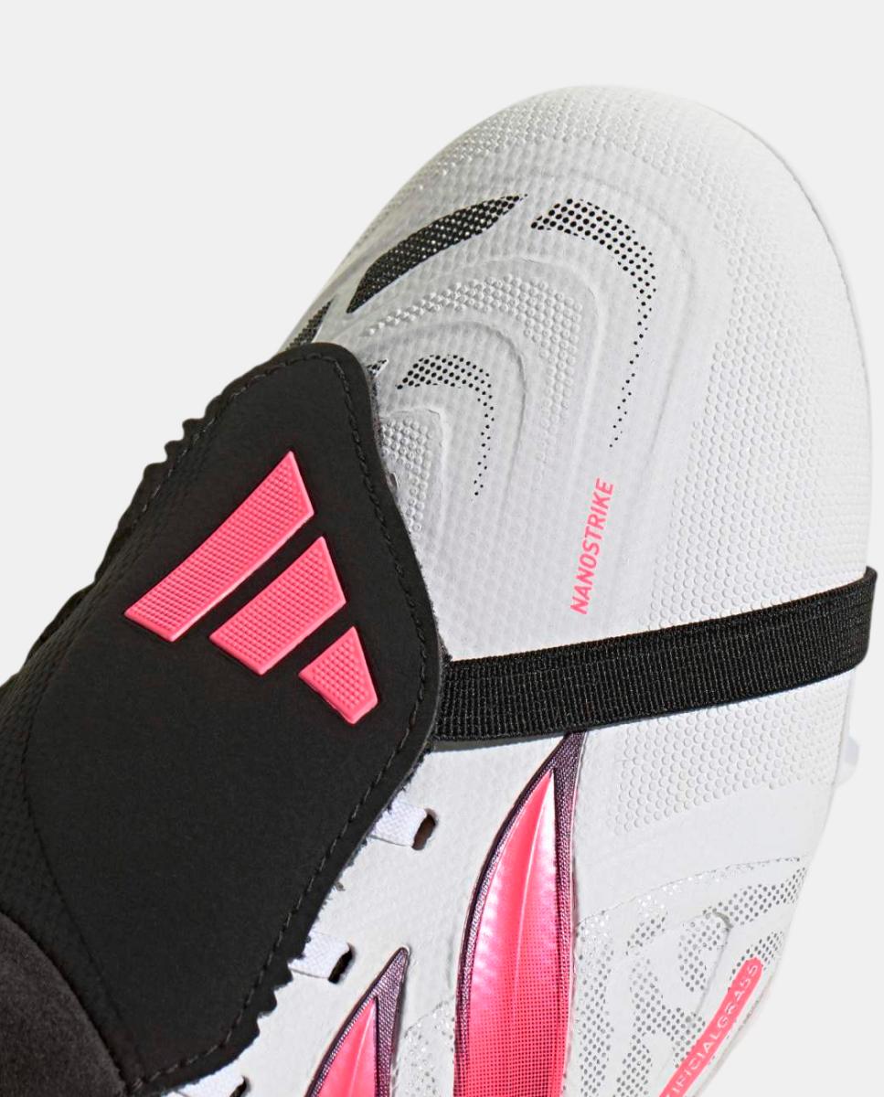 Chuteiras de Futebol de adulto Predator League Ft Ag Adidas Branco / Vermelho-7