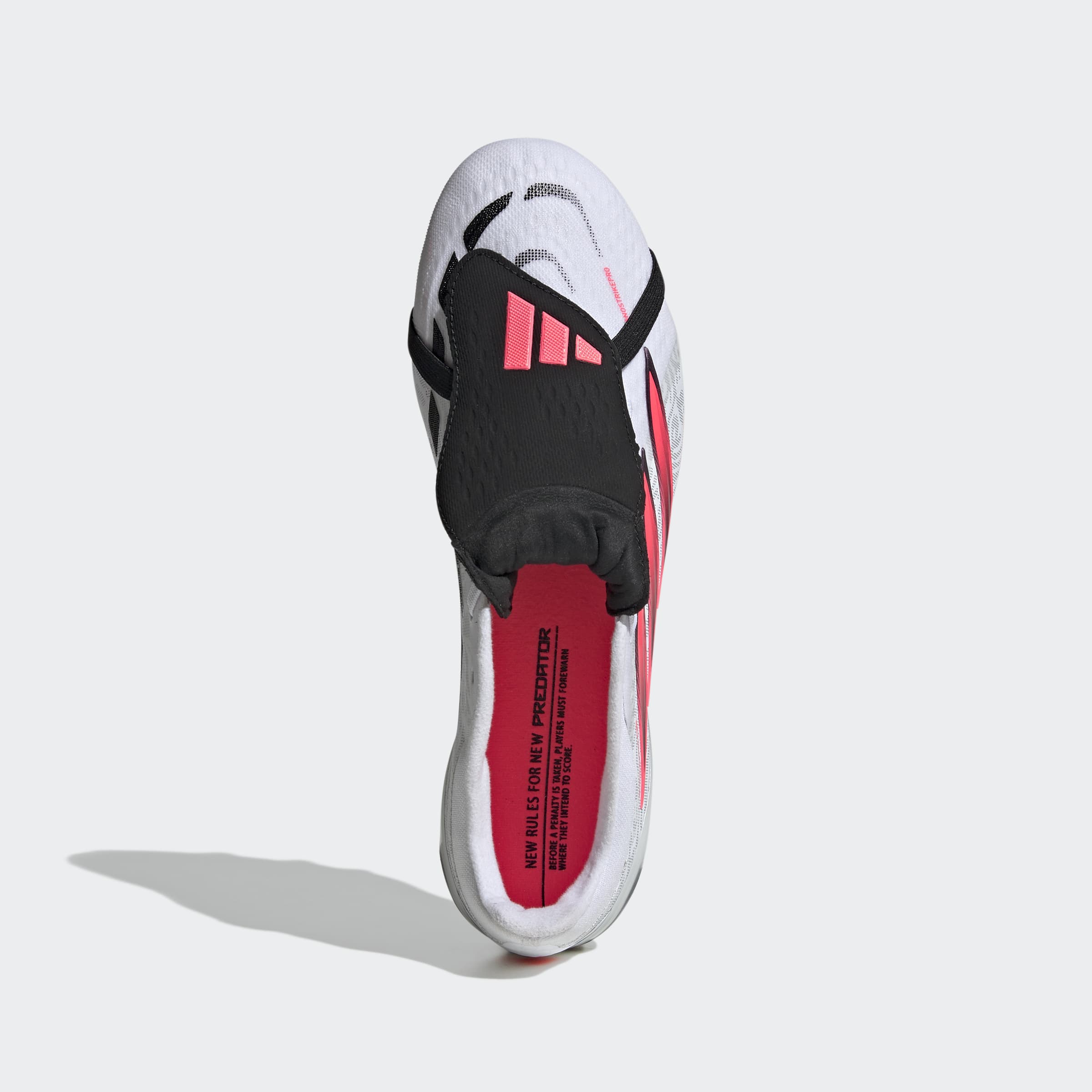 Chuteiras de Futebol de adulto Predator Pro Ft Ag Adidas Branco / Vermelho-3