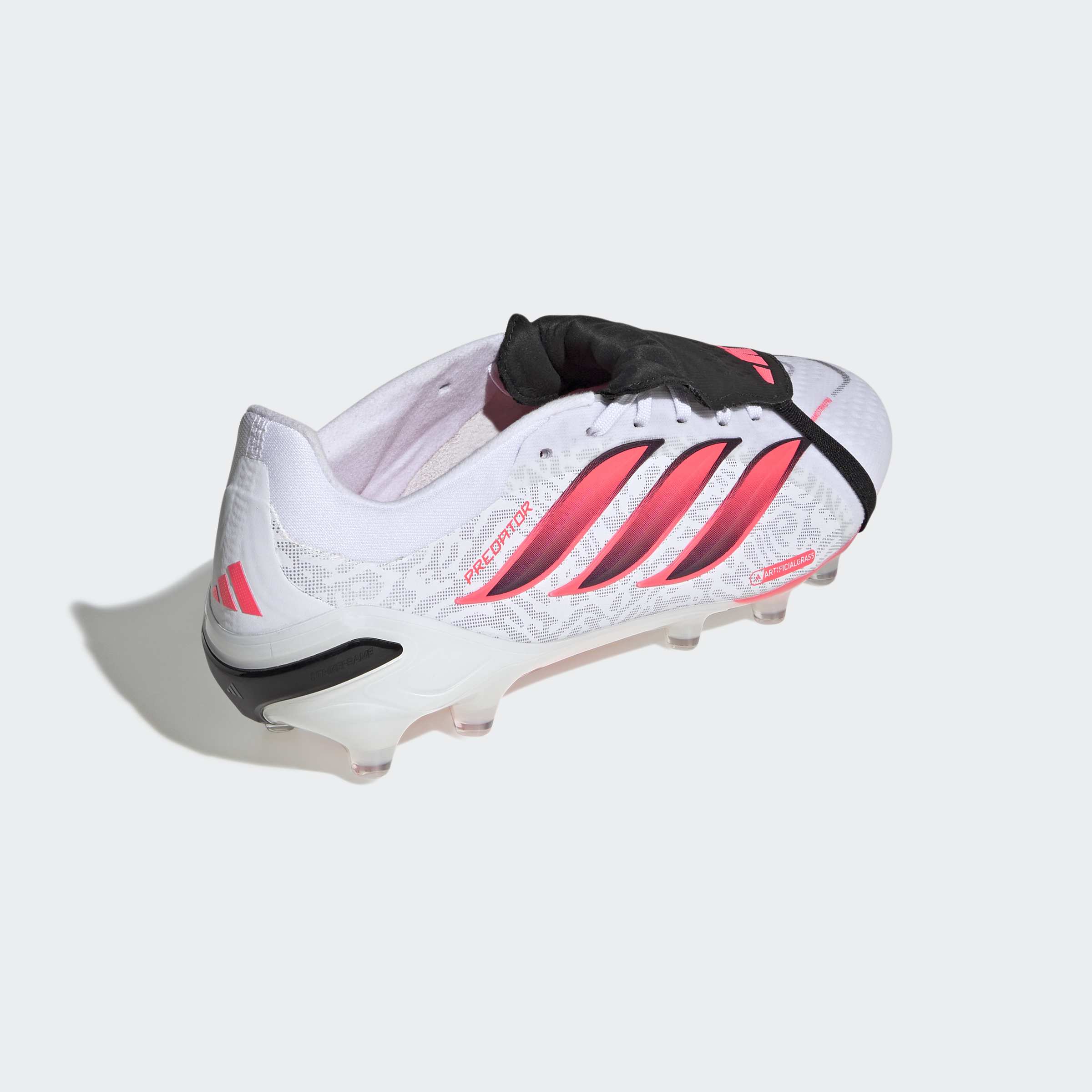 Chuteiras de Futebol de adulto Predator Pro Ft Ag Adidas Branco / Vermelho-5