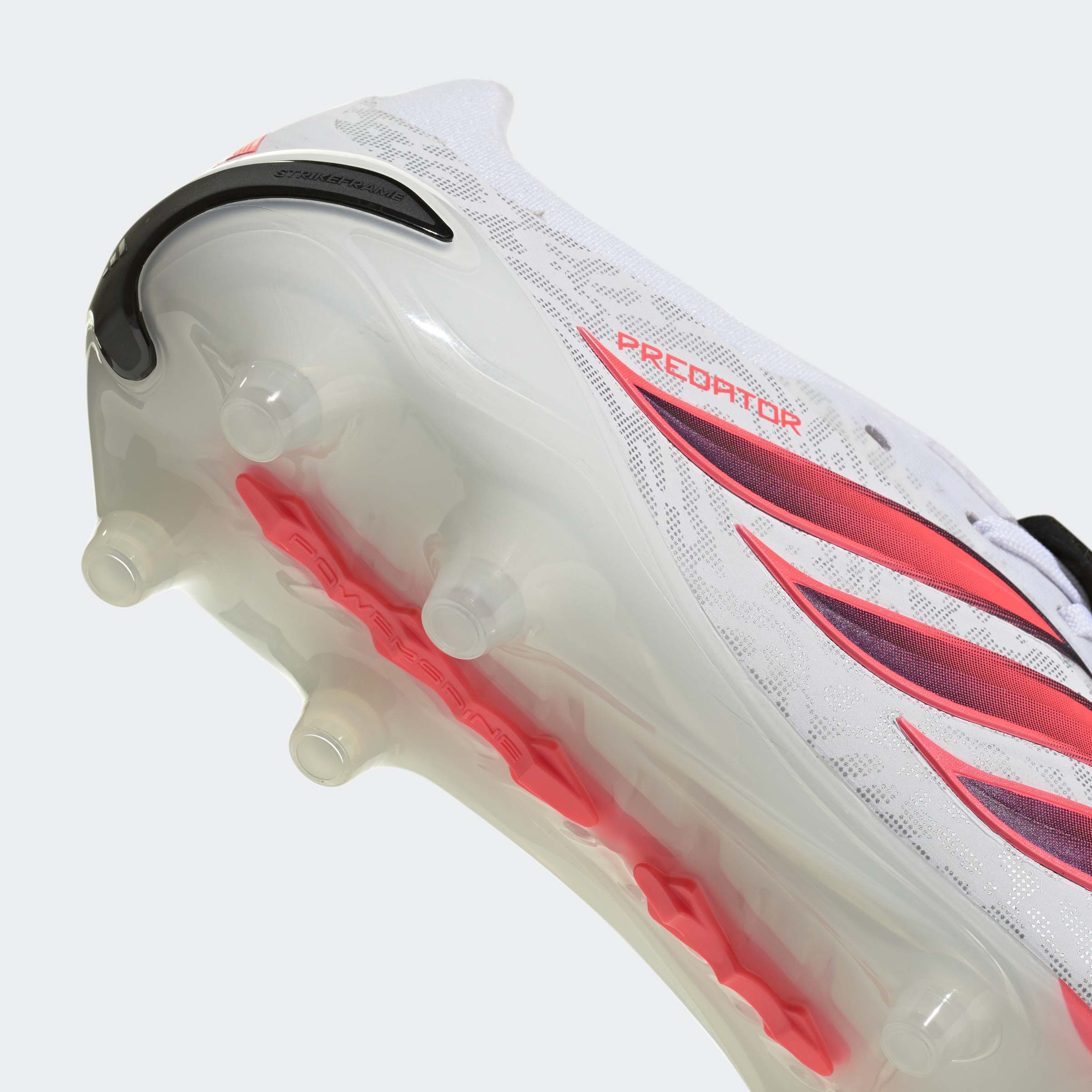 Chuteiras de Futebol de adulto Predator Pro Ft Ag Adidas Branco / Vermelho-7