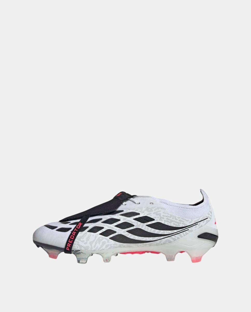 Chuteiras de Futebol de adulto Predator Elite Ft Fg Adidas Branco / Vermelho-4