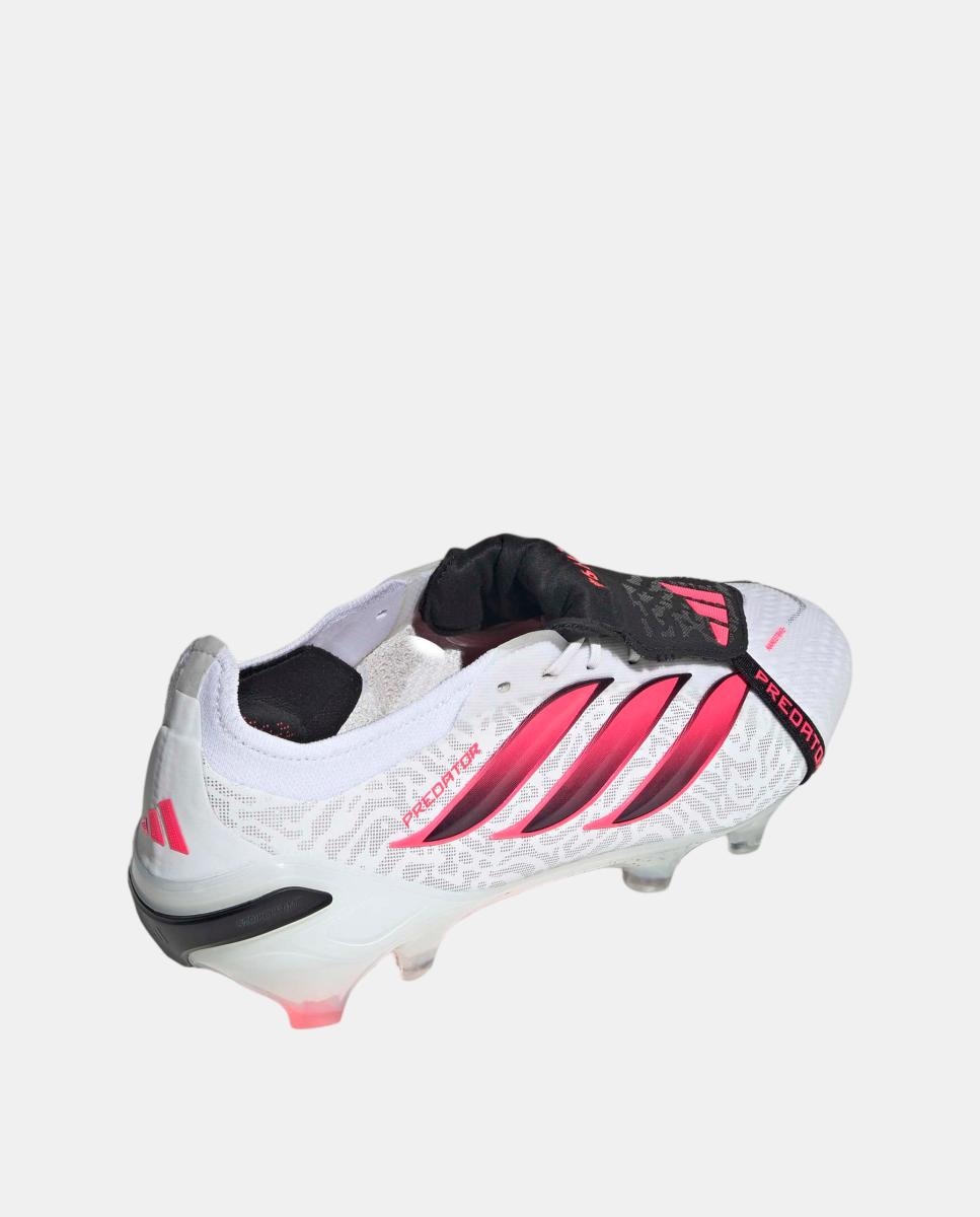 Chuteiras de Futebol de adulto Predator Elite Ft Fg Adidas Branco / Vermelho-5