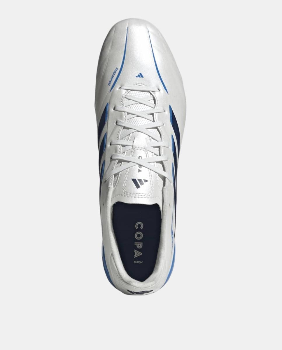 Chuteiras de Futebol de adulto Copa Pure Iv League 2G/3G Ag Adidas Branco / Azul-3