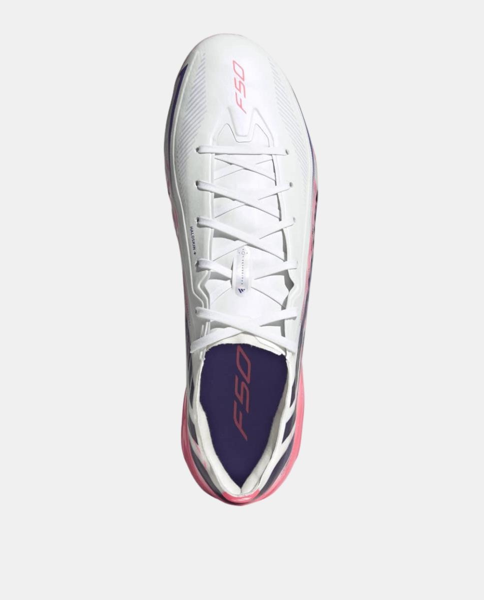 Chuteiras de Futebol de adulto F50 Hyperfast Pro Ag Adidas Branco / Azul-3