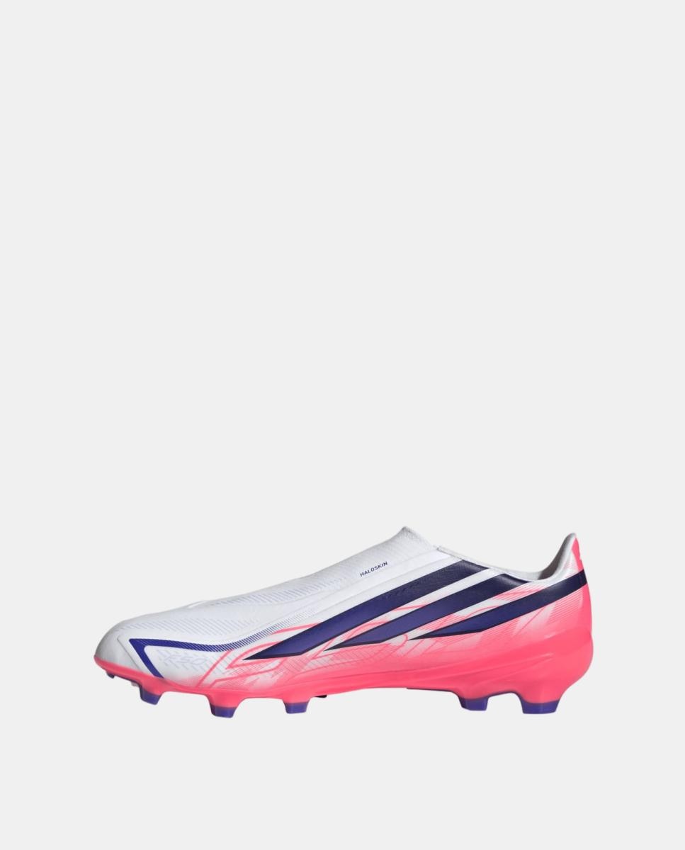 Chuteiras de Futebol de adulto F50 Hyperfast League Ll Fg Adidas Branco / Azul-4