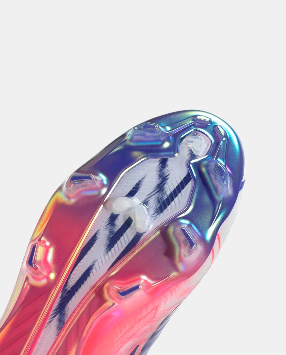Chuteiras de Futebol de adulto F50 Hyperfast Elite Ll Fg Adidas Branco / Azul-8