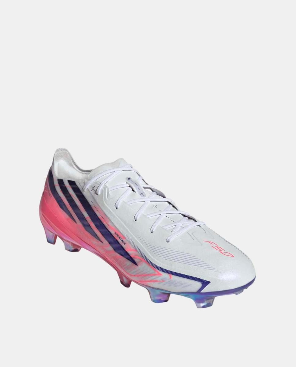 Chuteiras de Futebol de adulto F50 Hyperfast Elite Fg Adidas Branco / Azul-2