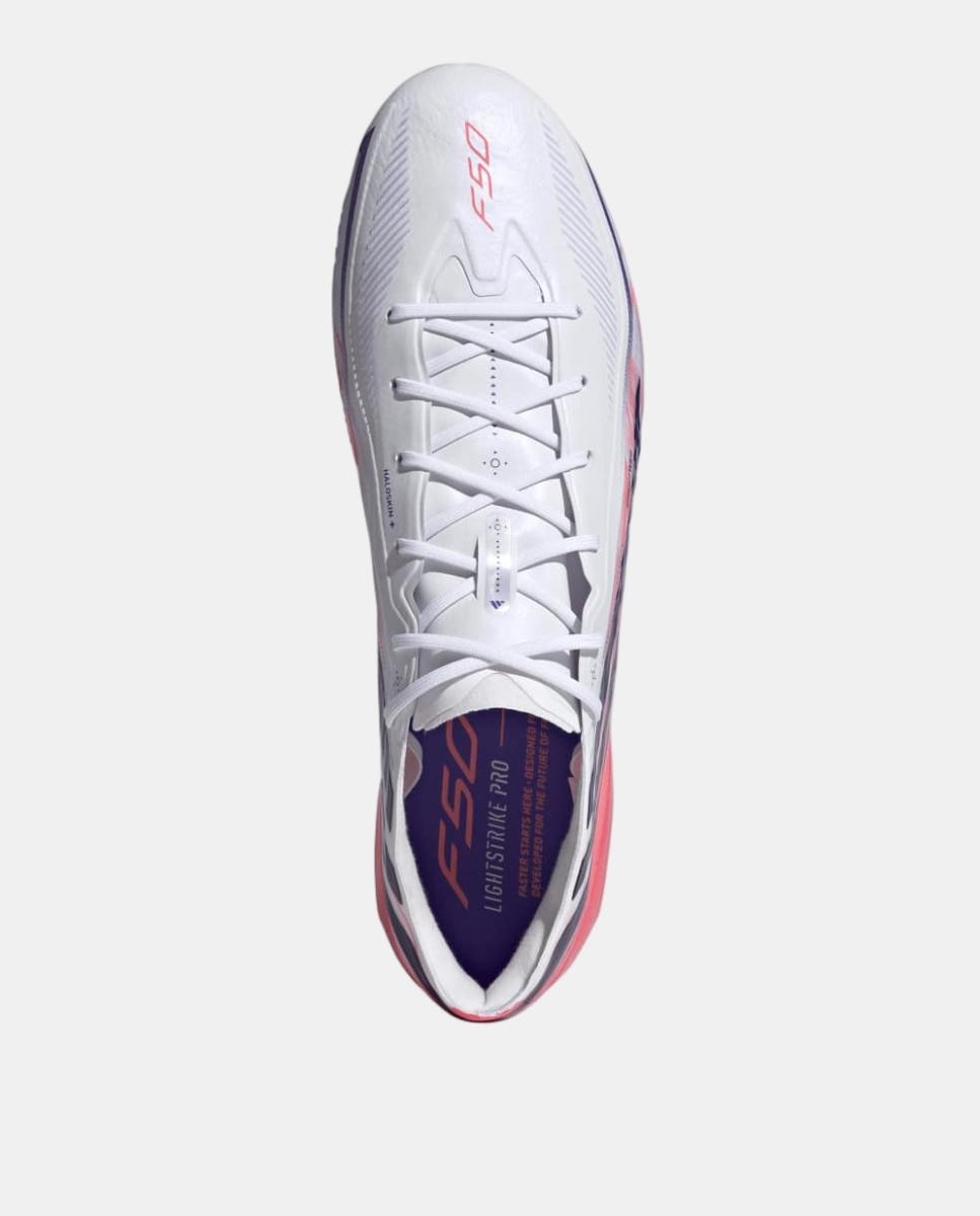 Chuteiras de Futebol de adulto F50 Hyperfast Elite Fg Adidas Branco / Azul-3