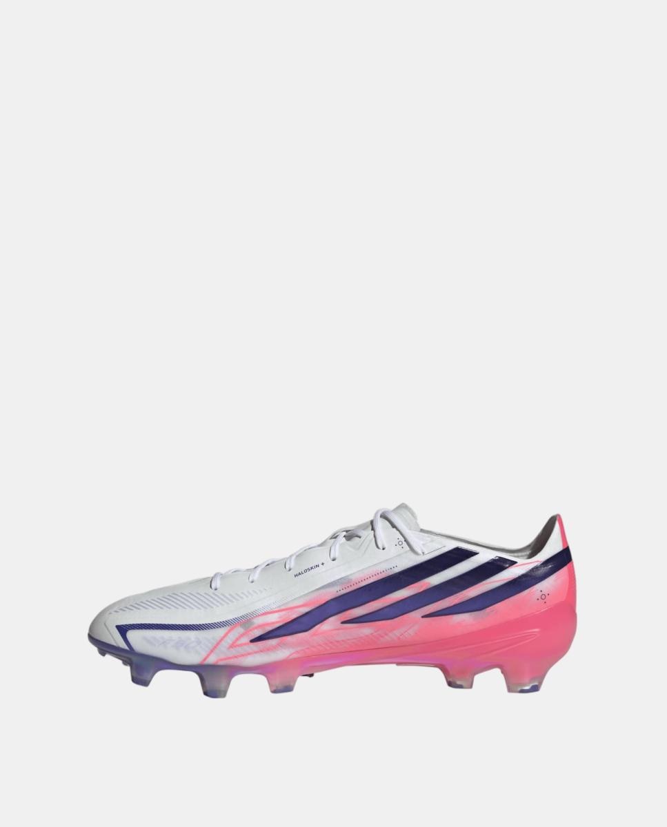 Chuteiras de Futebol de adulto F50 Hyperfast Elite Fg Adidas Branco / Azul-4