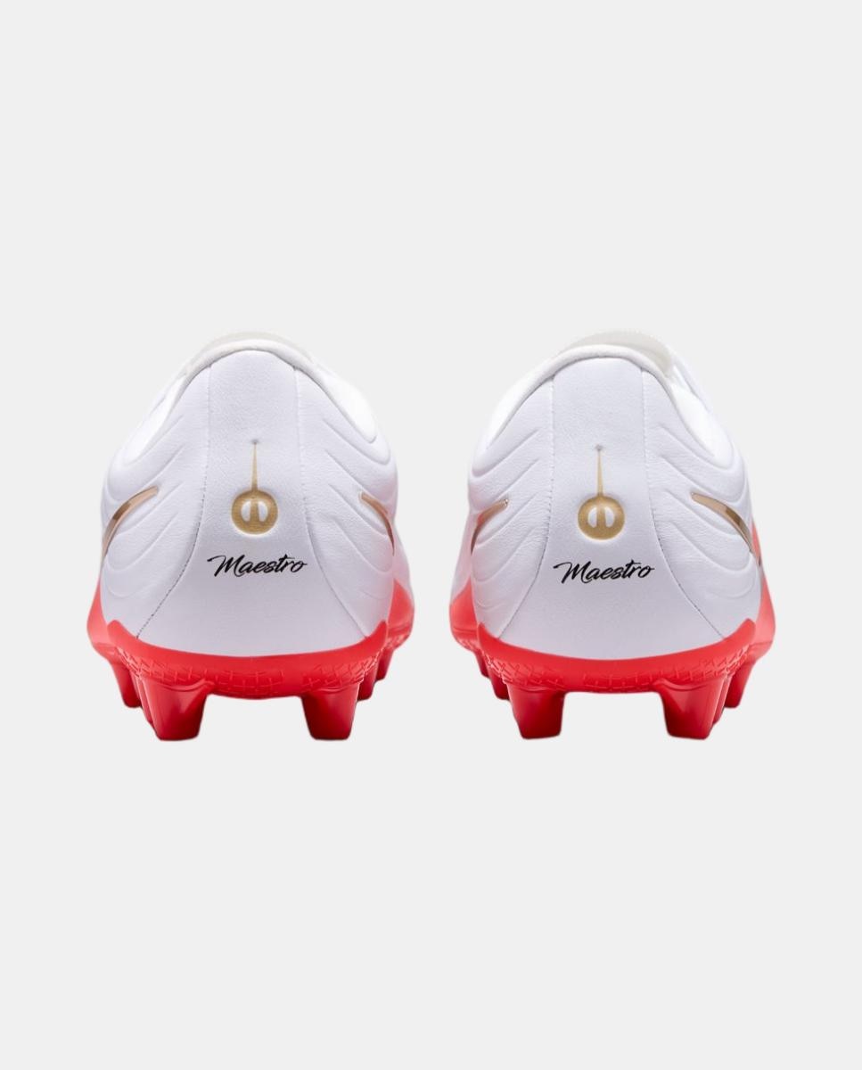 Chuteiras de Futebol de adulto  Tiempo Maestro Academy Ag Nike Branco-4
