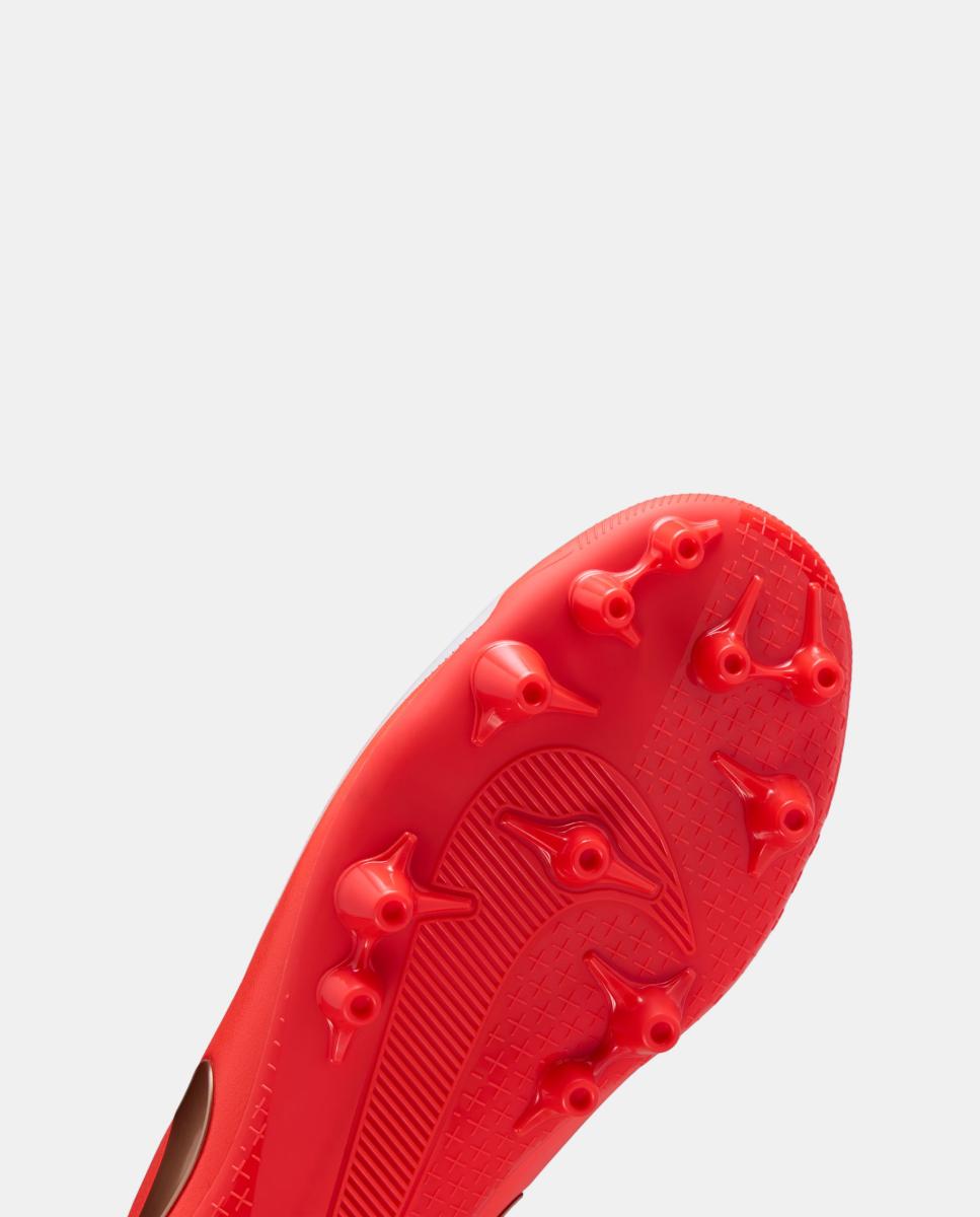 Chuteiras de Futebol de adulto  Tiempo Maestro Academy Ag Nike Branco-9