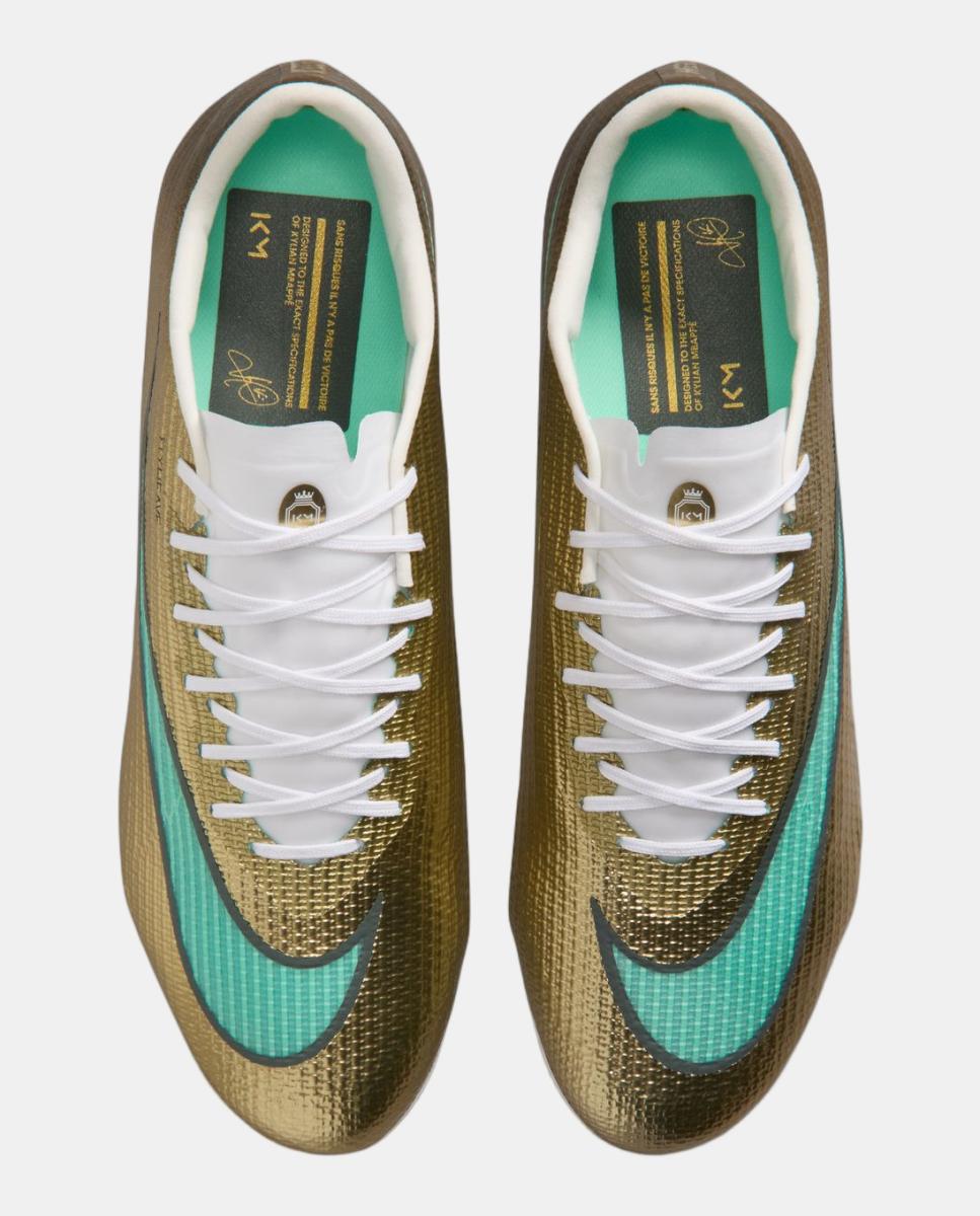 Chuteiras de Futebol de adulto  Zm Superfly 11 Pro Ag Km Nike Dourado-3