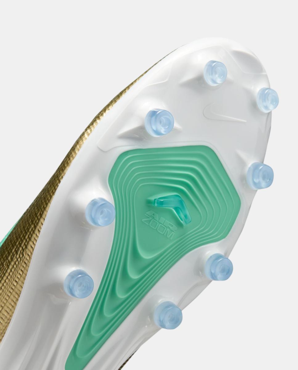 Chuteiras de Futebol de adulto  Zm Superfly 11 Pro Ag Km Nike Dourado-8