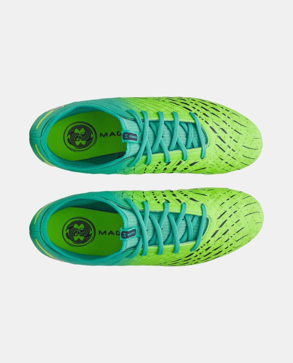 Imagen 4 de Botas De Fútbol De Adulto Ua U Magnetico Select 5 Fg Under Armour - Verde eléctrico Verde eléctrico
