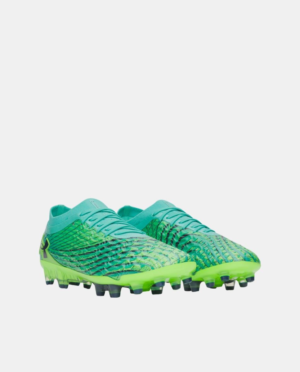 Imagen 3 de Botas De Fútbol De Adulto Ua Magnetico Elite 5 Fg Under Armour - Verde eléctrico Verde eléctrico