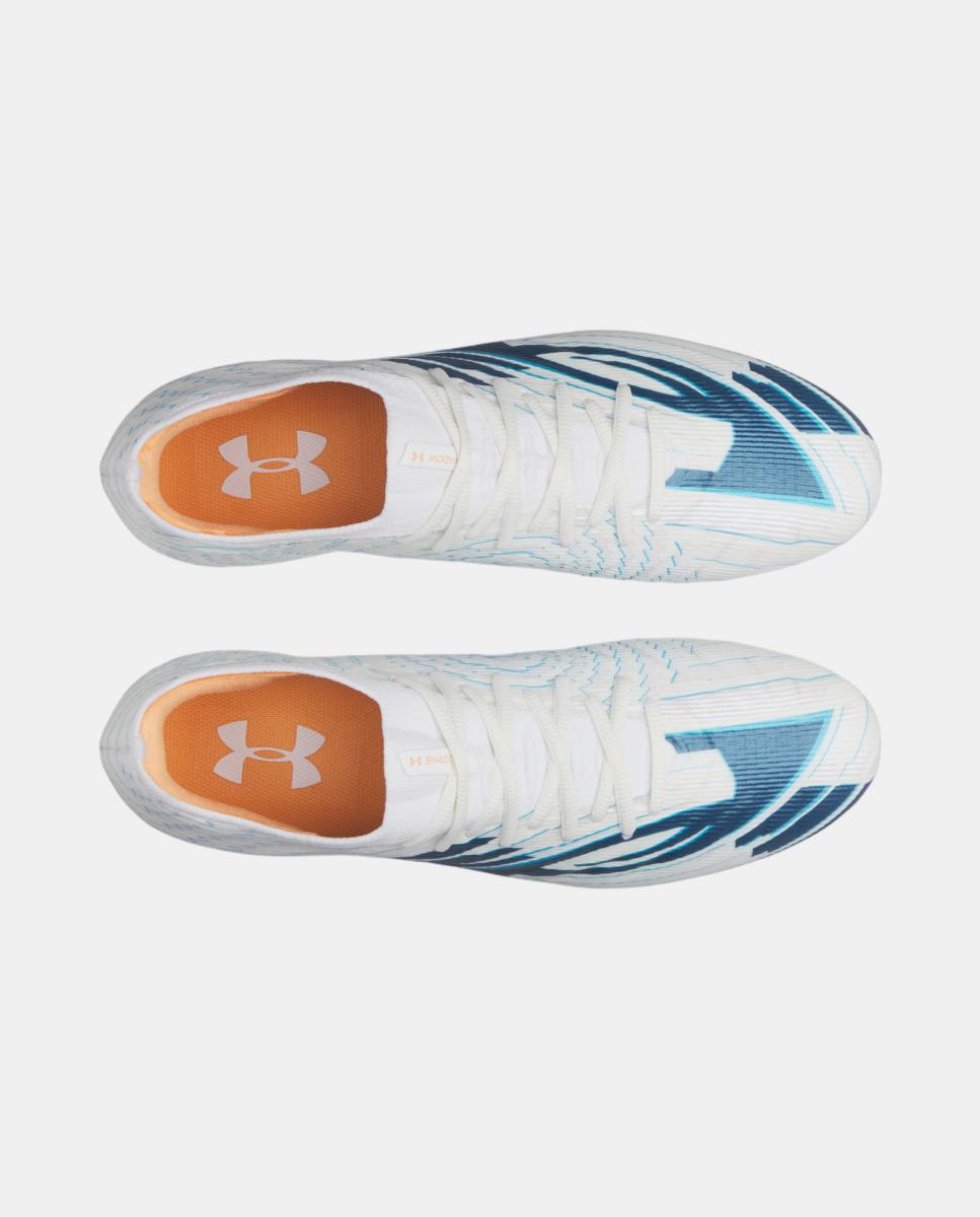 Chuteiras de Futebol de Adulto Ua U Shadow Pro 4 Fg Branco-3