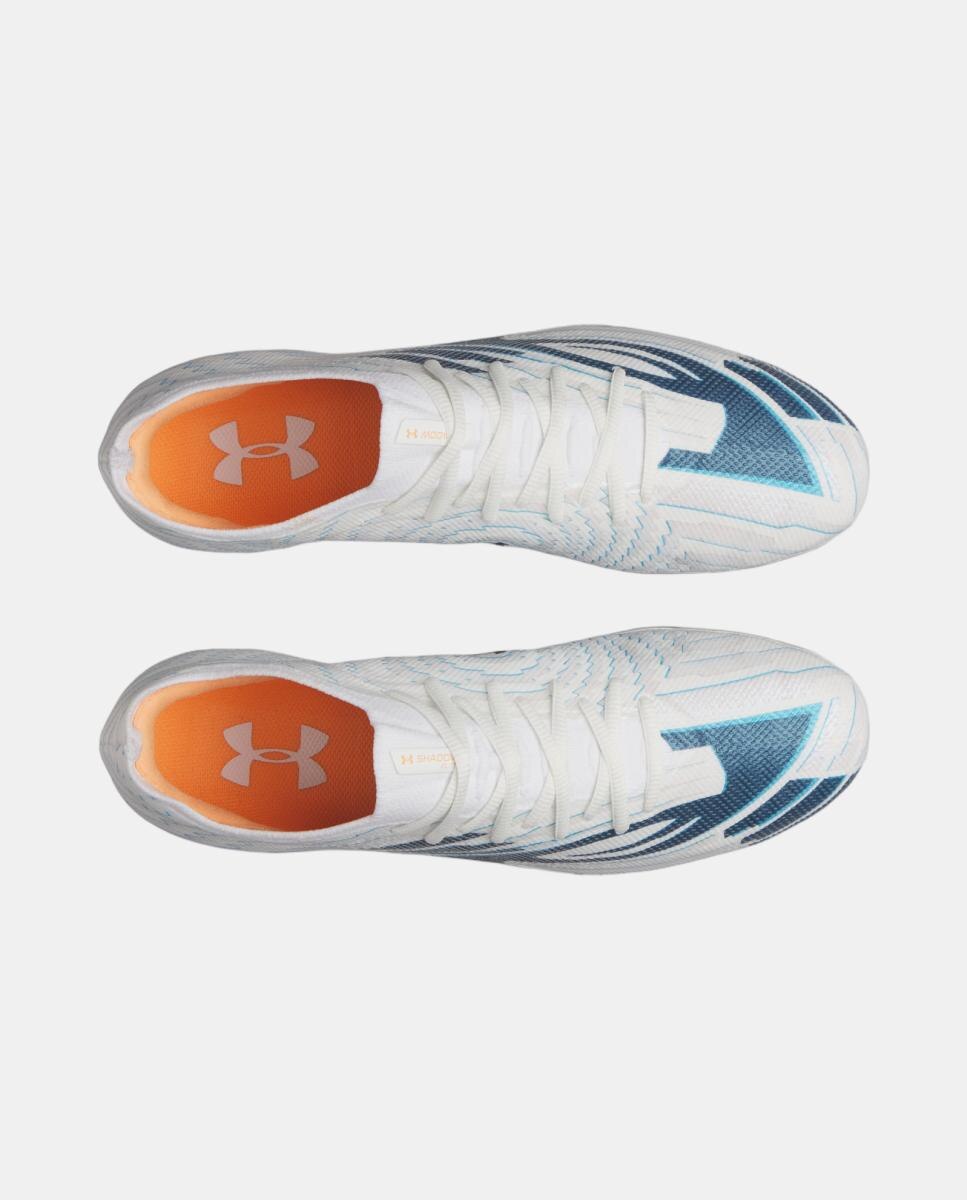 Chuteiras de Futebol de Adulto Ua Shadow Elite 4 Mach Fg Branco-3