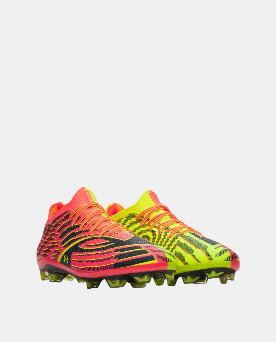 Chuteiras de Futebol de Adulto Ua Shadow Elite 4 Mach Fg Salmão-2