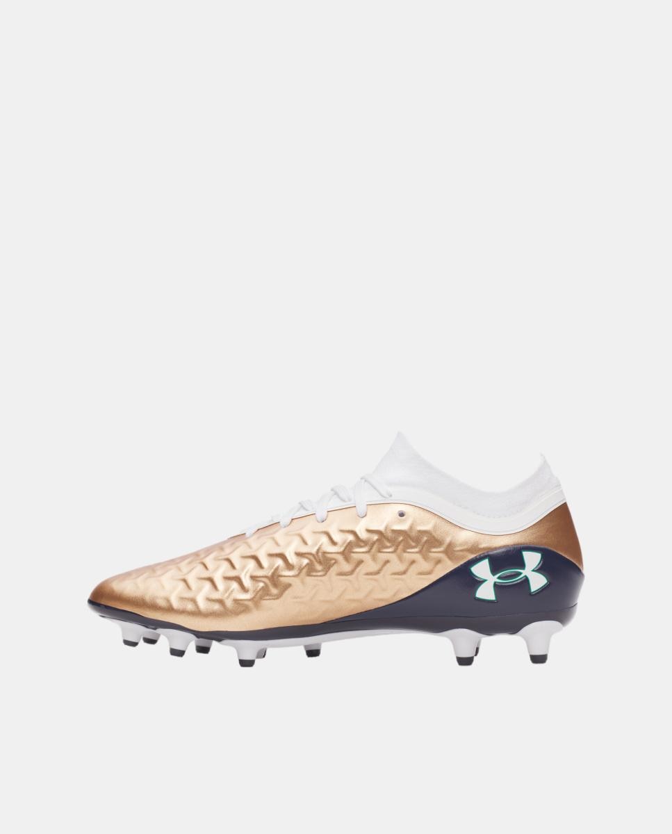 Botas de fútbol de adulto Ua Magnetico Select 6 Fg Under Armour - Plata Plata-5