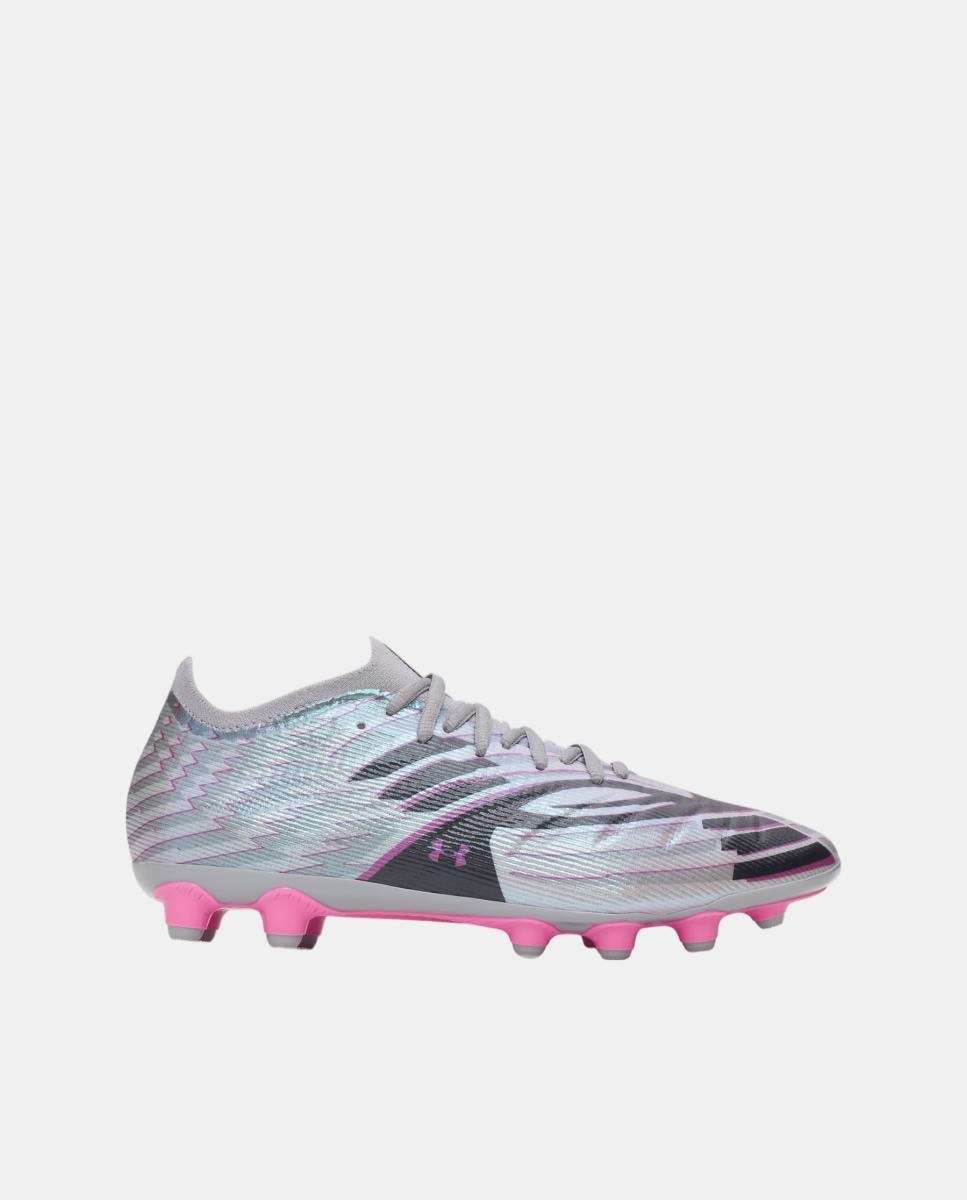 Botas de fútbol de adulto Ua Magnetico Select 6 Fg Under Armour - Gris claro Gris claro-1