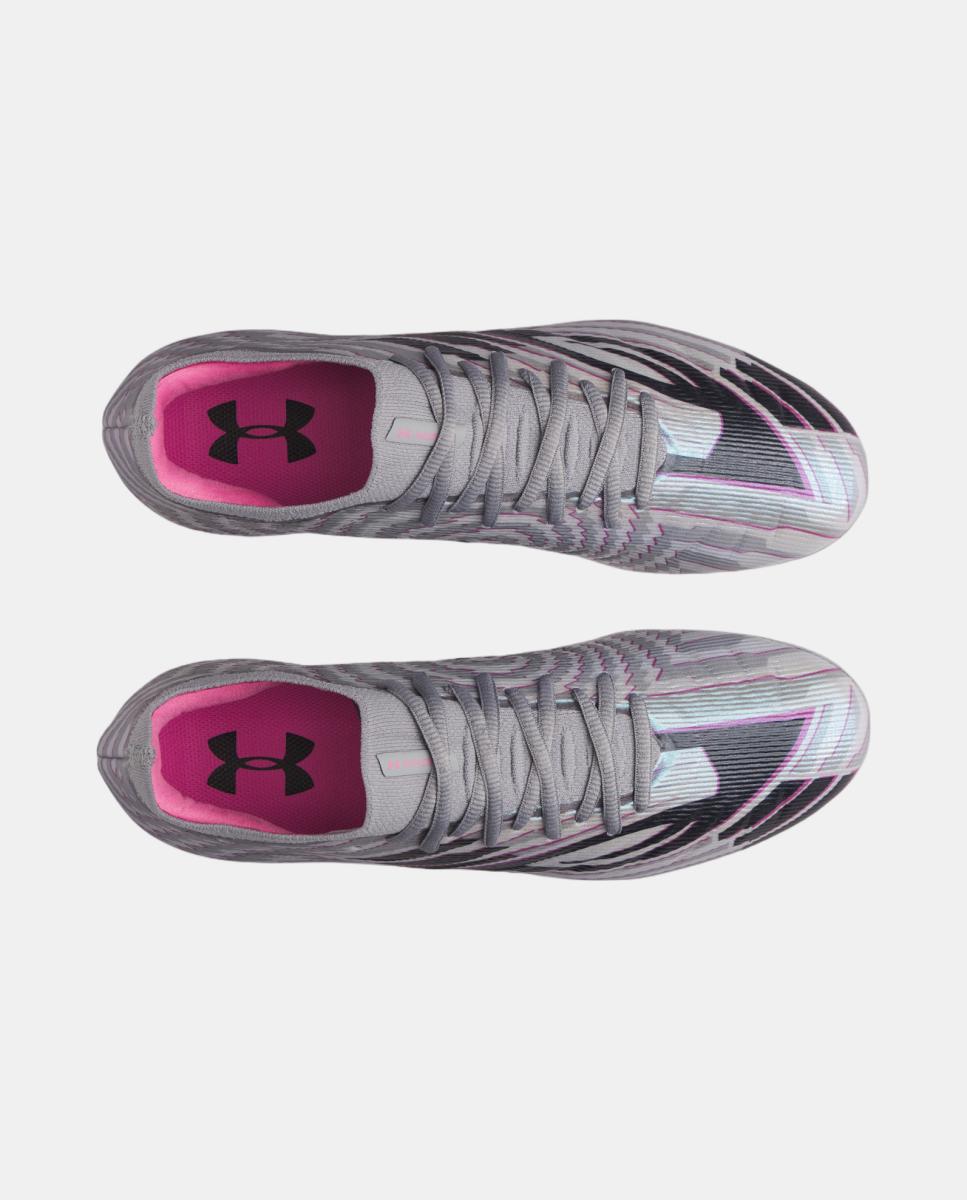 Botas de fútbol de adulto Ua Magnetico Select 6 Fg Under Armour - Gris claro Gris claro-3