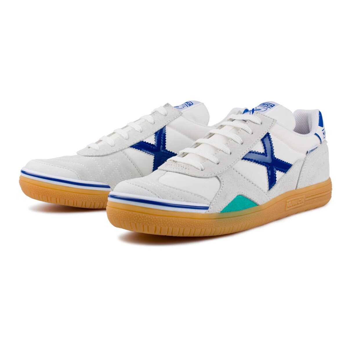 Sapatilhas futsal de homem Gresca Munich Branco-2