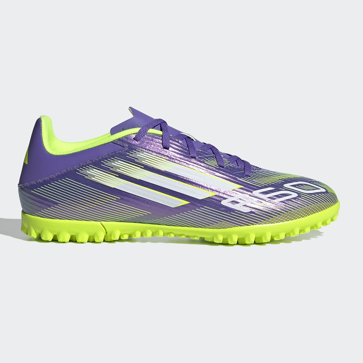 Chuteiras de Futebol de Adulto F50 Club Tf Roxo-1