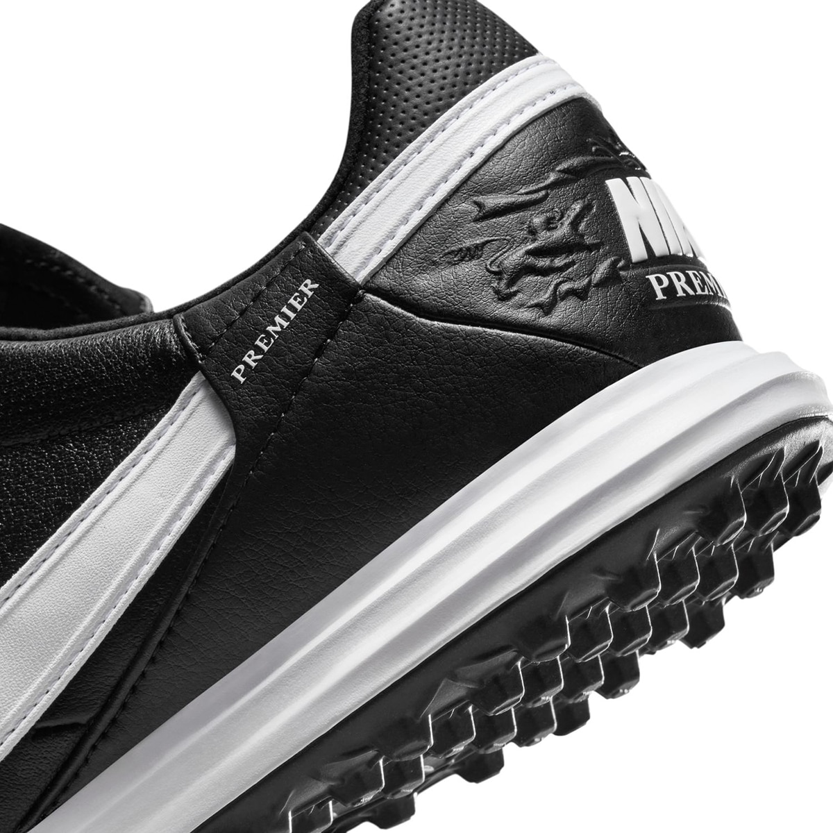 Chuteiras de Futebol Turf de Homem Premier III TF Preto / Branco-7