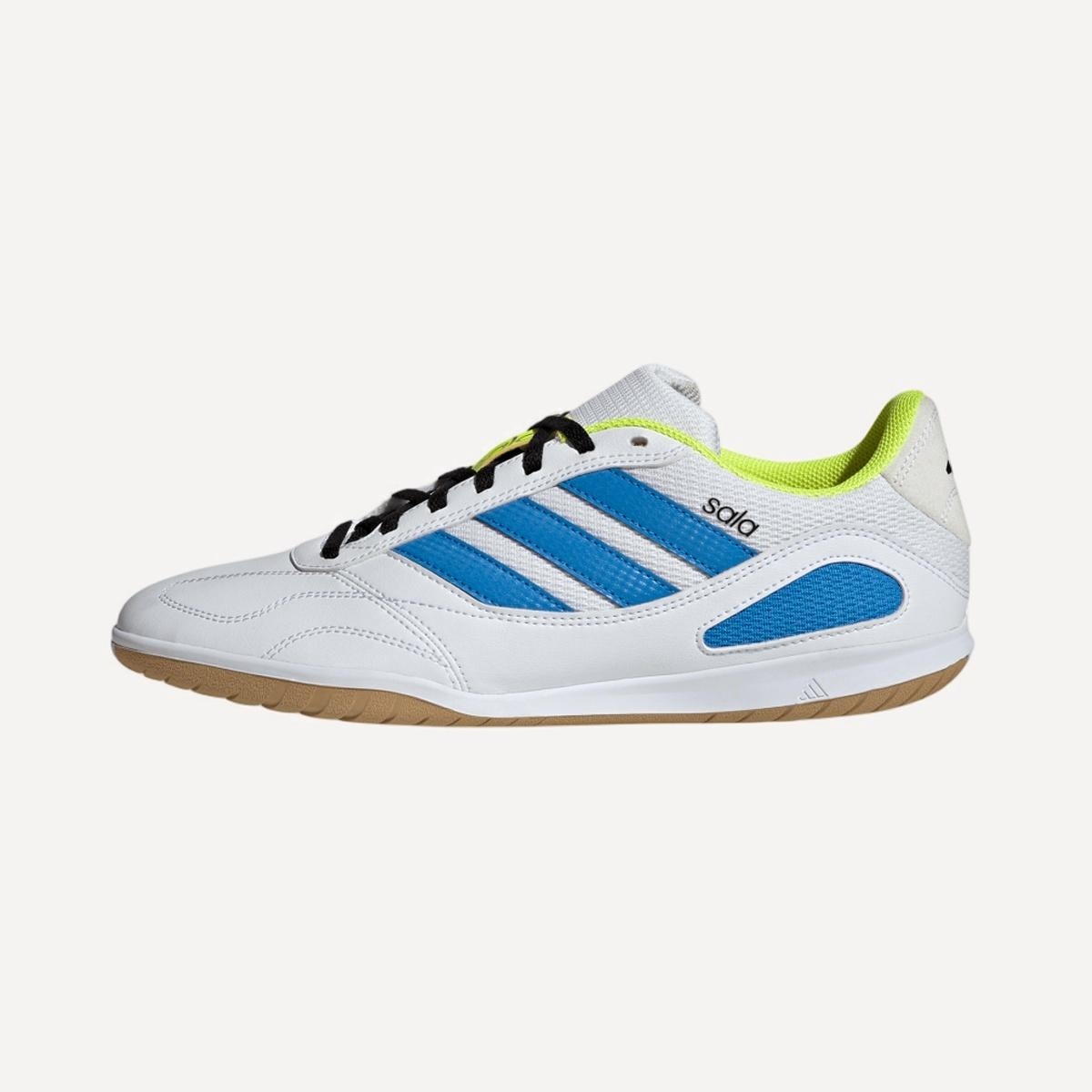 Chuteiras de Futebol de Homem Super Sala III Branco/Amarelo-2