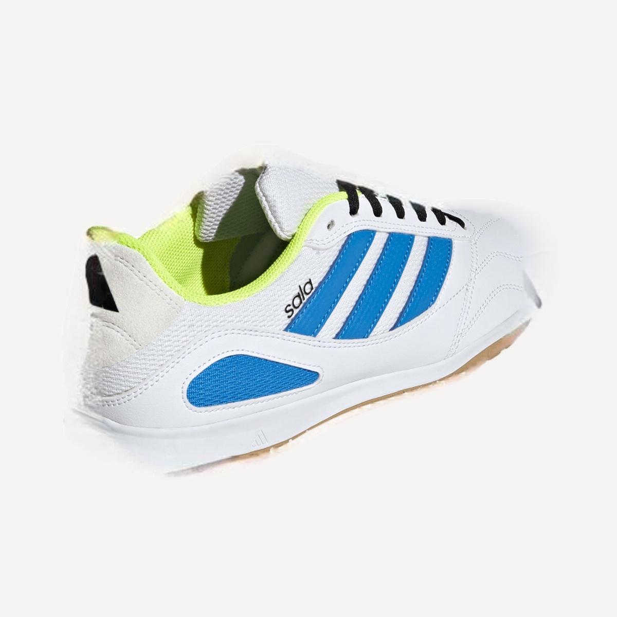 Chuteiras de Futebol de Homem Super Sala III Branco/Amarelo-4
