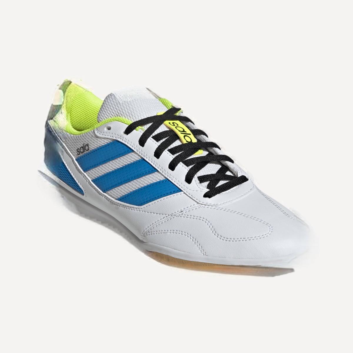 Chuteiras de Futebol de Homem Super Sala III Branco/Amarelo-8