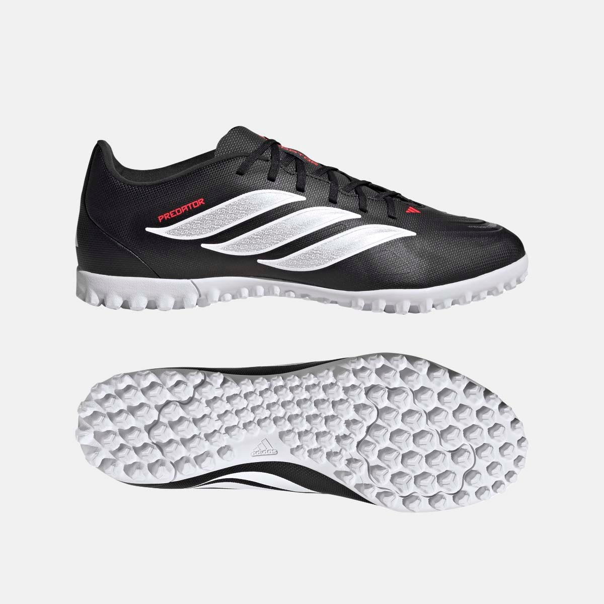 Chuteiras de Futebol de Homem Predator Club TF Vermelho / Branco-10