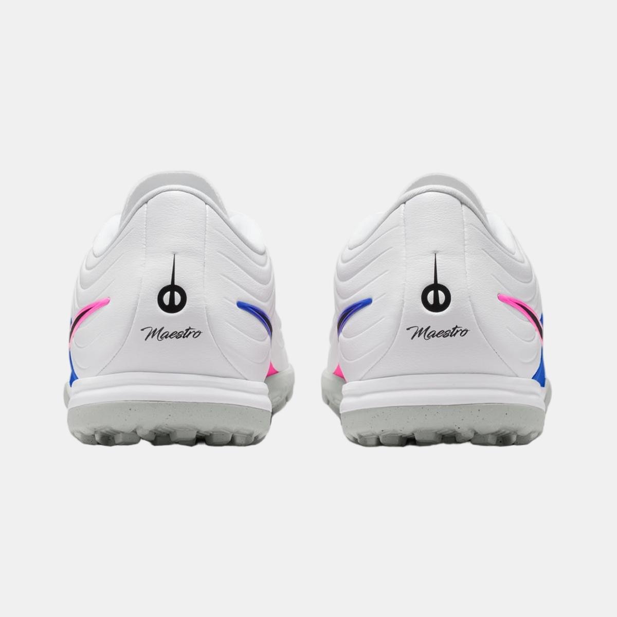 Chuteiras Turf de Futebol de Homem Tiempo Maestro Academy Tf Branco-5