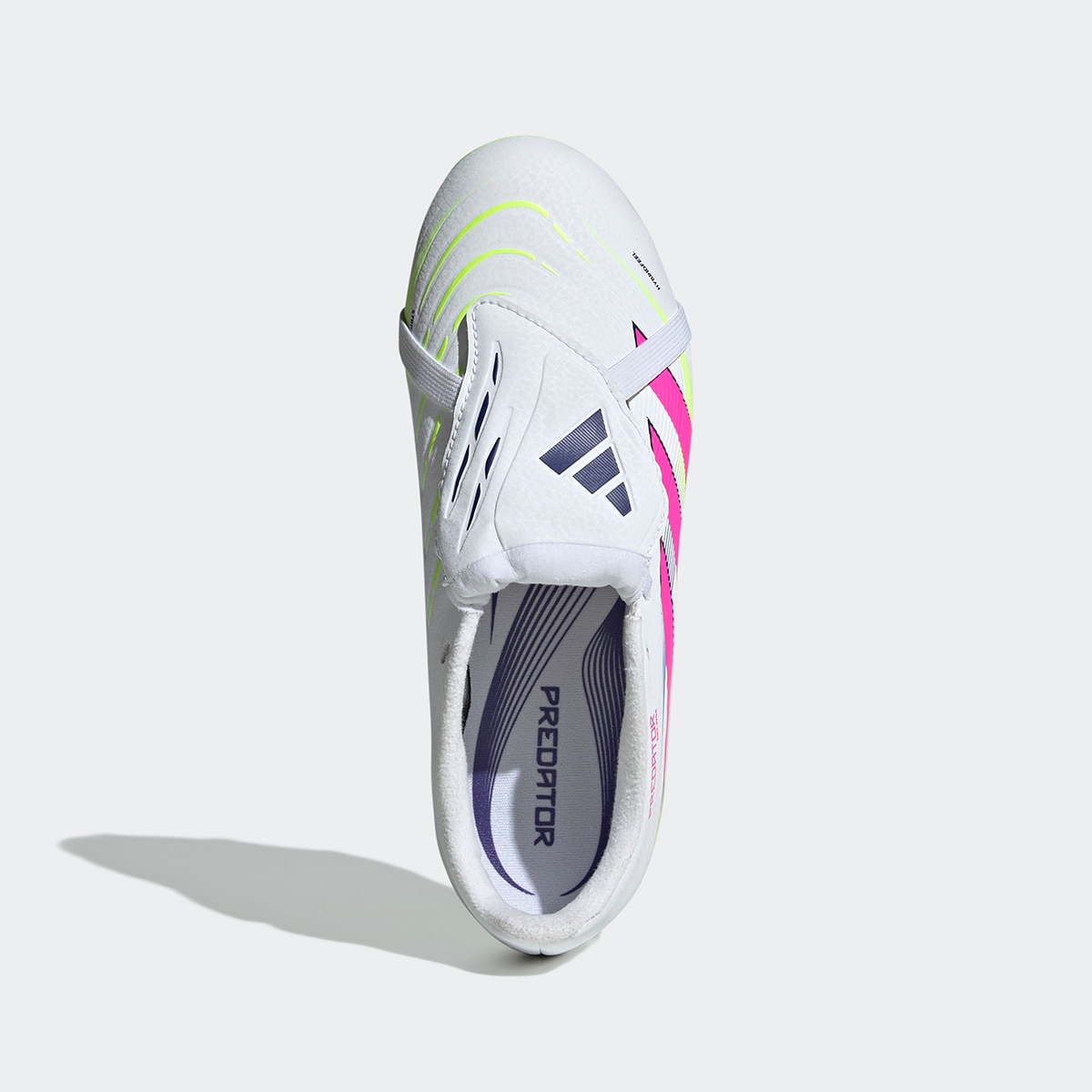 Chuteiras de Futebol de Criança Predator League Fold-Over Tongue Branco-3