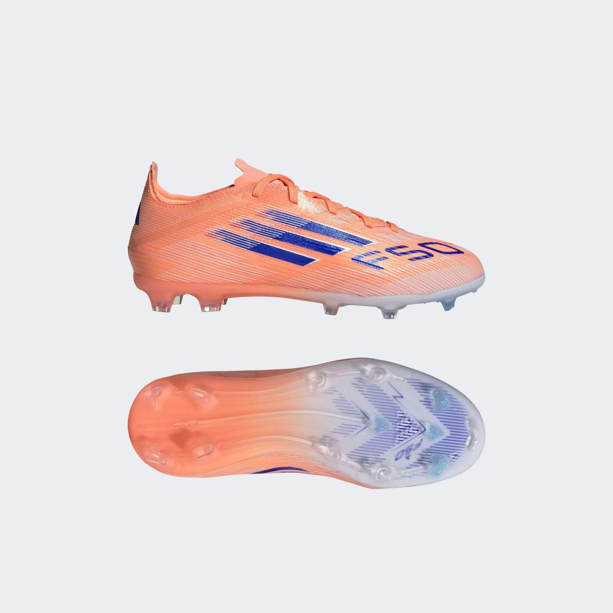 Chuteiras de Futebol de Menino f50 Elite Fg J Laranja-11