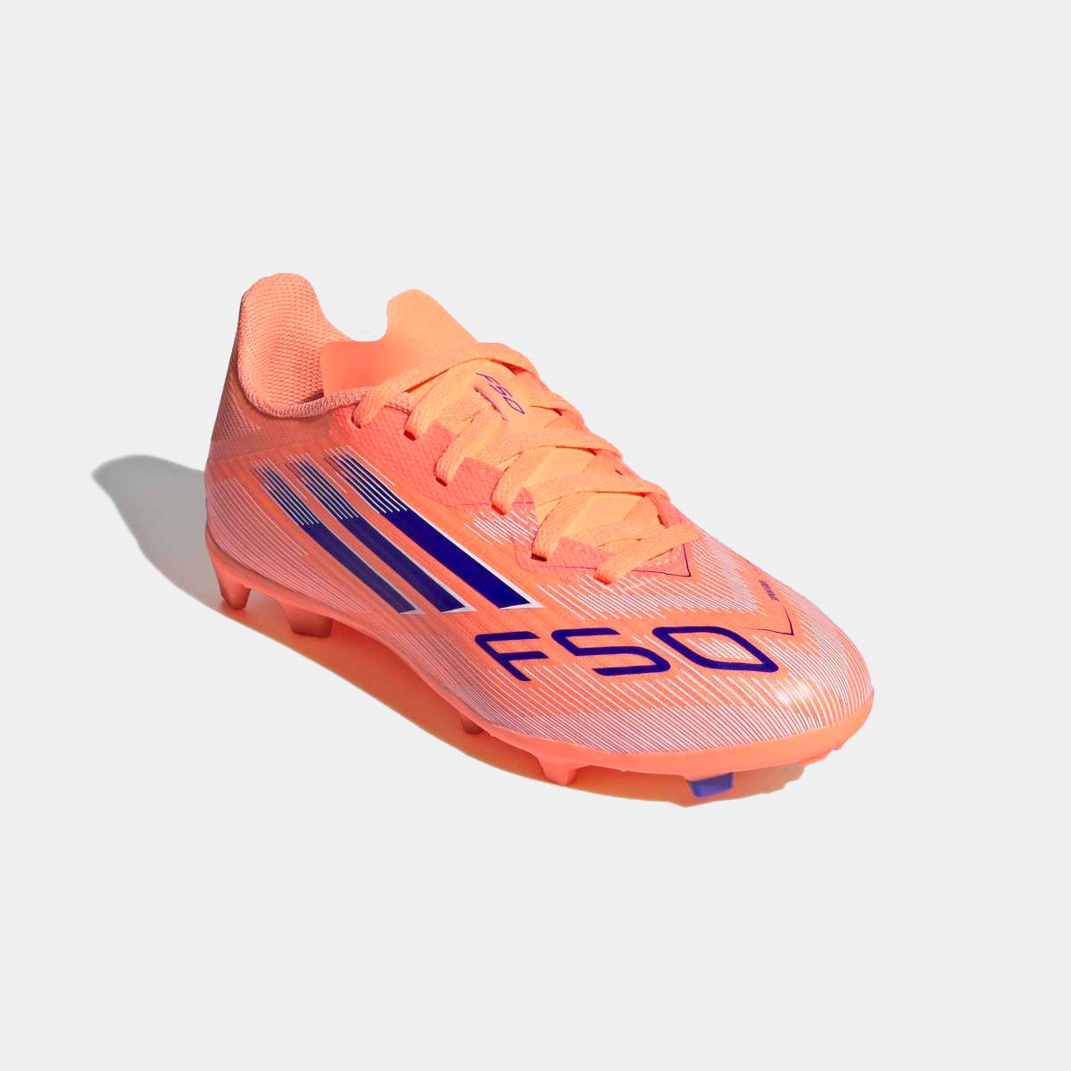 Chuteiras de Futebol de Menino f50 League Fg/Mg J Laranja-4