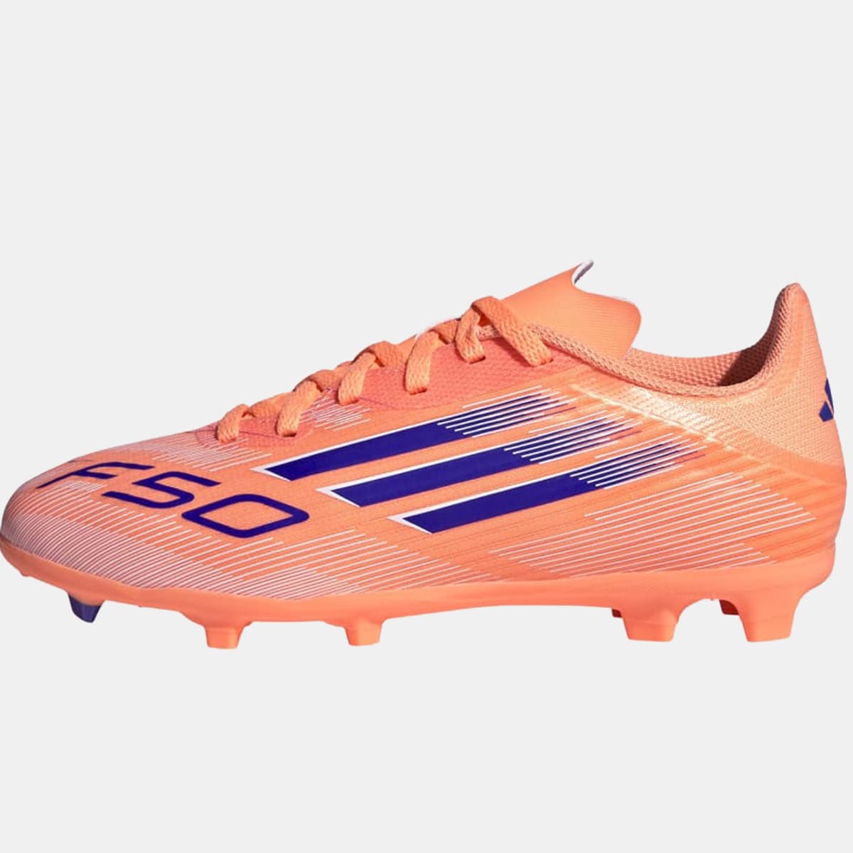 Chuteiras de Futebol de Menino f50 League Fg/Mg J Laranja-6