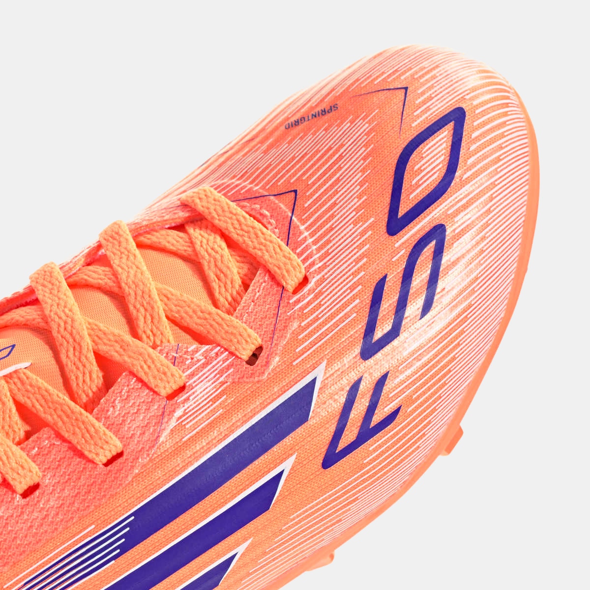 Chuteiras de Futebol de Menino f50 League Fg/Mg J Laranja-8