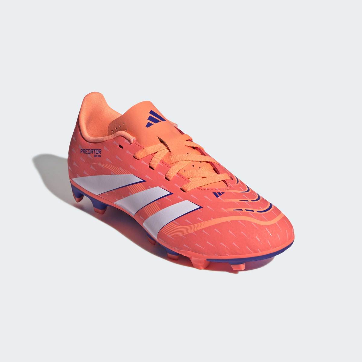 Chuteiras de Futebol de Menino Predator Club Fg/Mg J Laranja-5