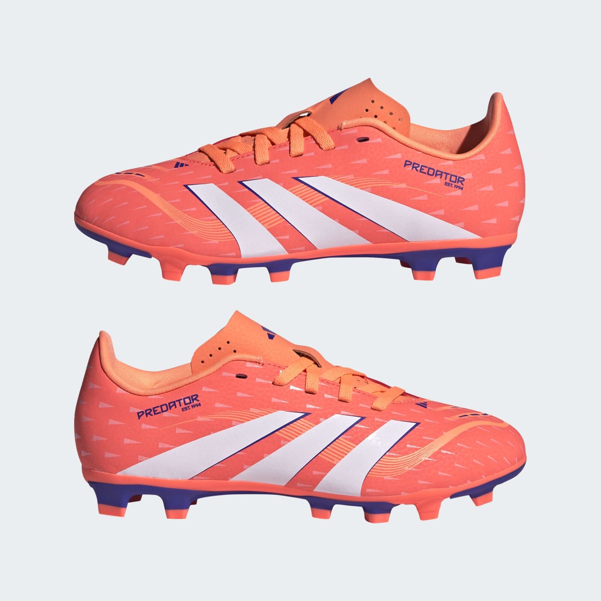 Chuteiras de Futebol de Menino Predator Club Fg/Mg J Laranja-9