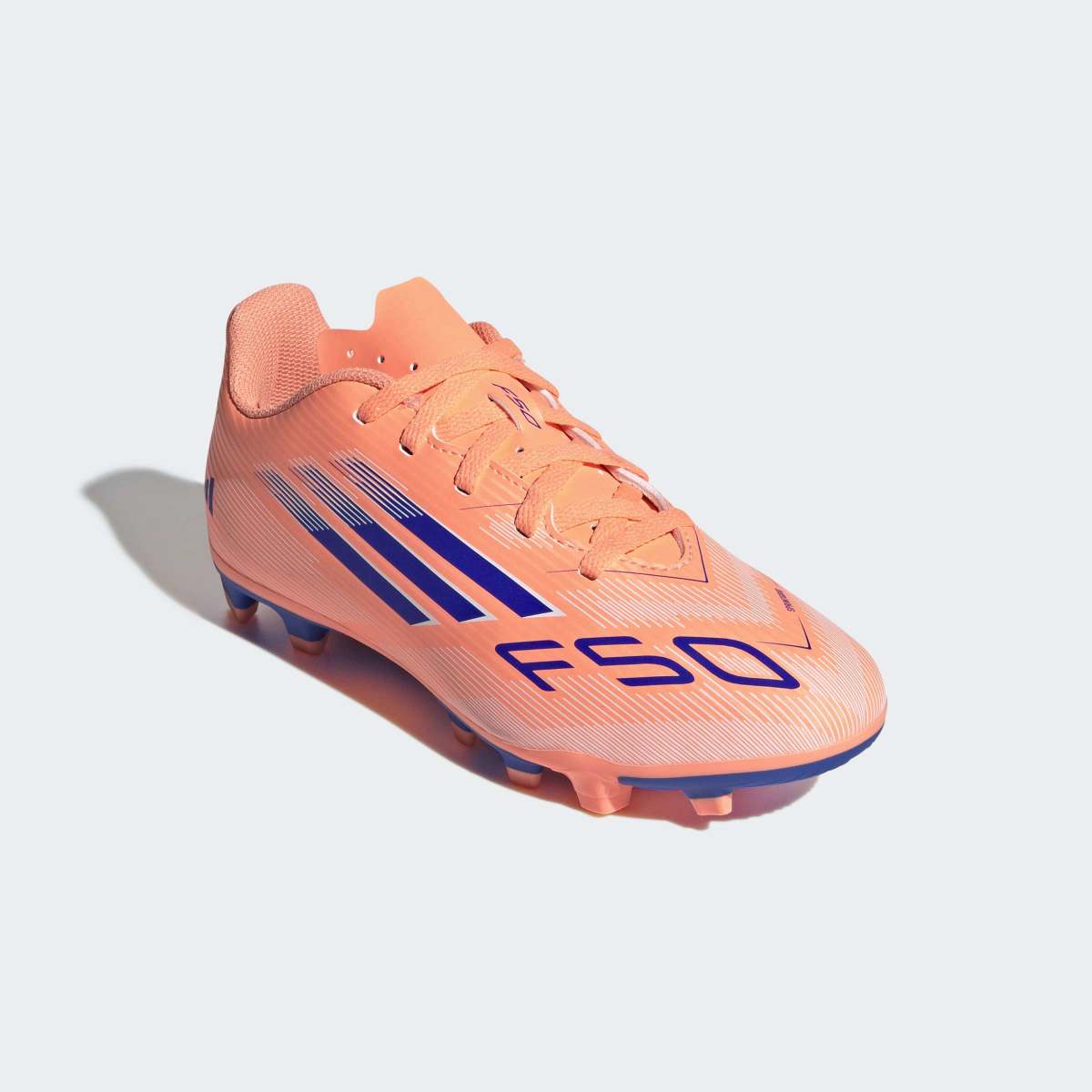 Chuteiras de Futebol de Menino f50 Club Fg/Mg J Laranja-5