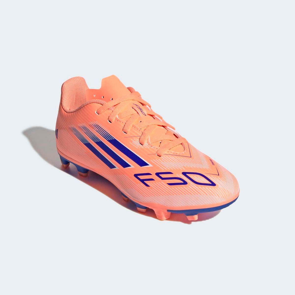 Chuteiras de Futebol de Menino f50 Club Fg/Mg J Laranja-5