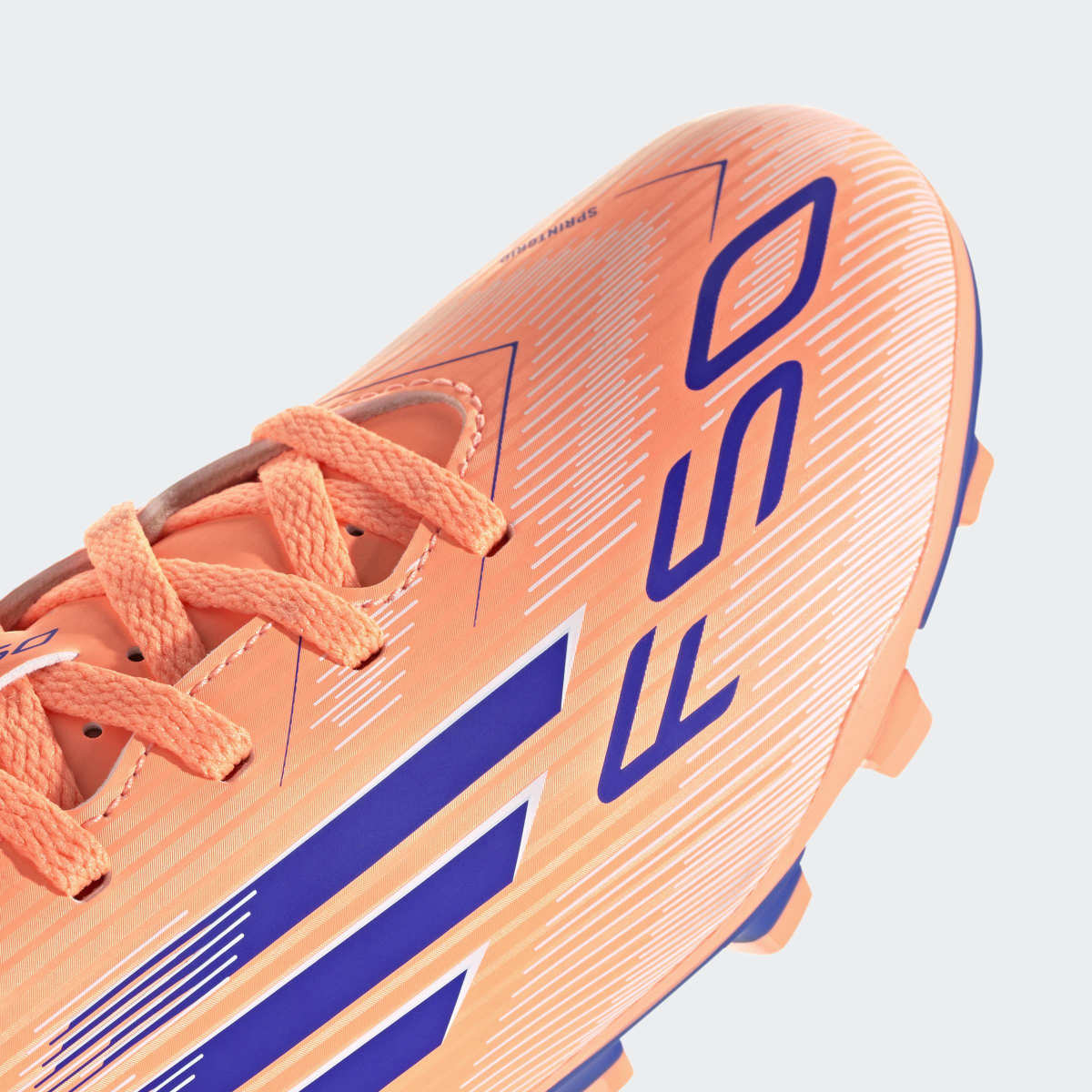 Chuteiras de Futebol de Menino f50 Club Fg/Mg J Laranja-8