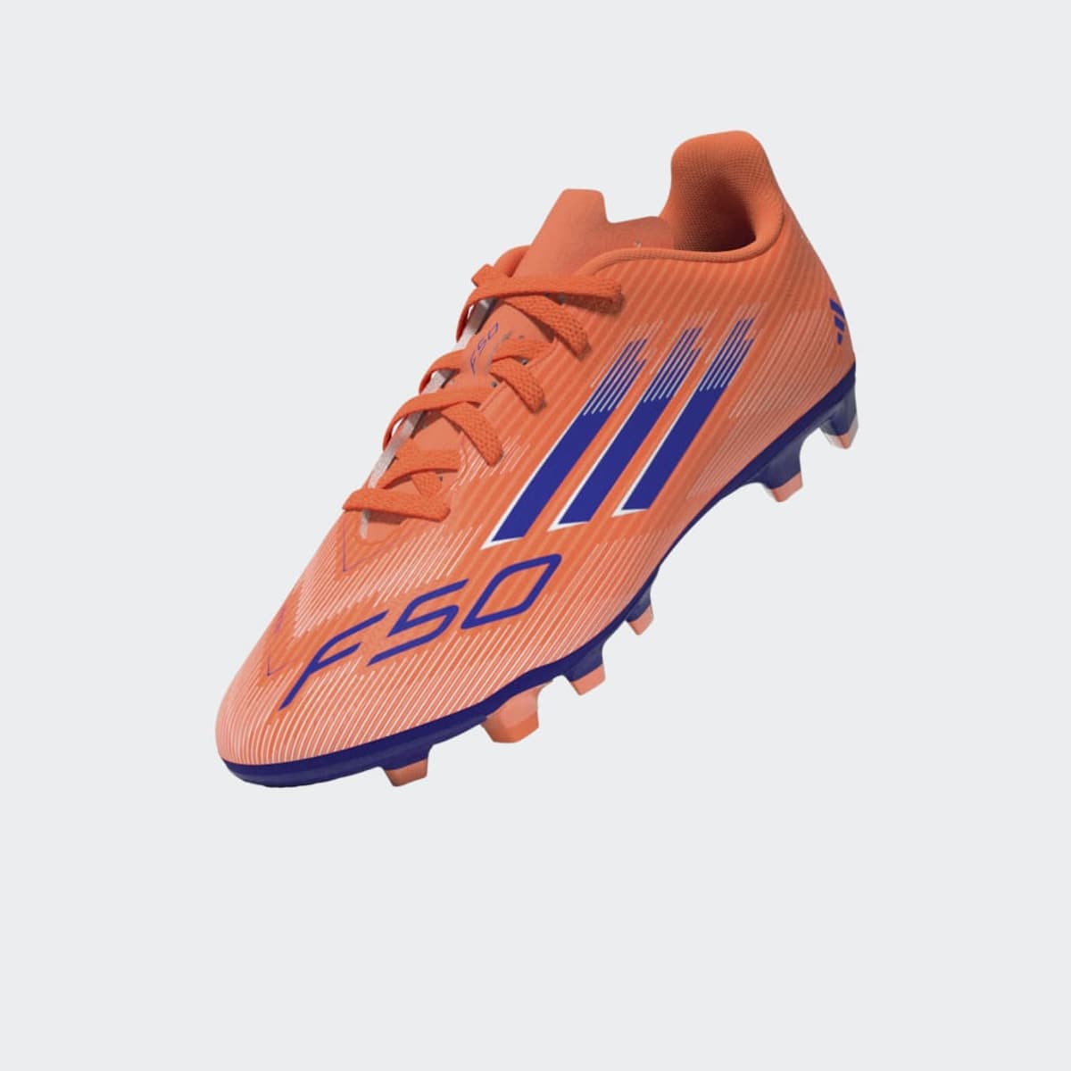 Chuteiras de Futebol de Menino f50 Club Fg/Mg J Laranja-10